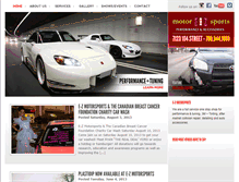 Tablet Screenshot of e-zmotorsports.ca